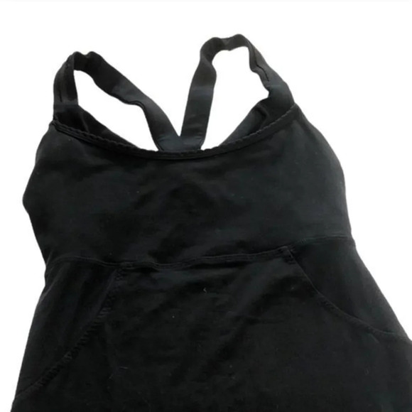 Lululemon Black Tank Top Size 6 - Picture 3 of 9